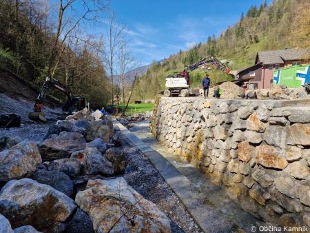 Sanacijska obnova vodotokov in hudournikov po poplavah (14)